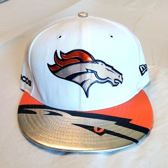 Denver Broncos Fitted Hat - Picture 1 of 8